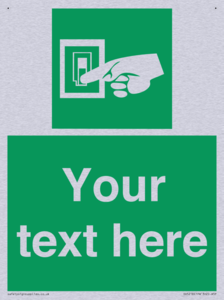 Custom Light Switch Sign